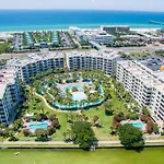 Destin West Gulfside 308 - Amazing Beach View - Free Beach Service!