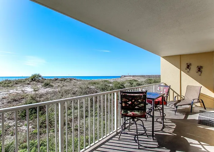 Updated Gulf Dunes 109 Gulf-Front Condo With Gorgeous Views