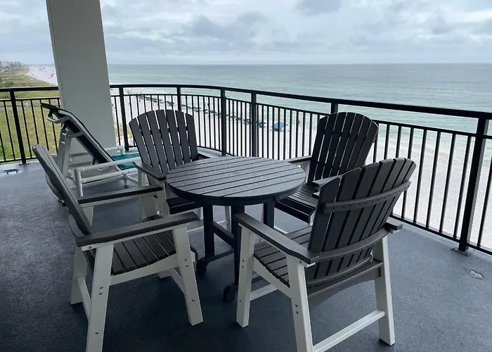 Nautilus 1606 Gulf Front 2 Bedroom 6Th Floor Huge Wraparound Balcony