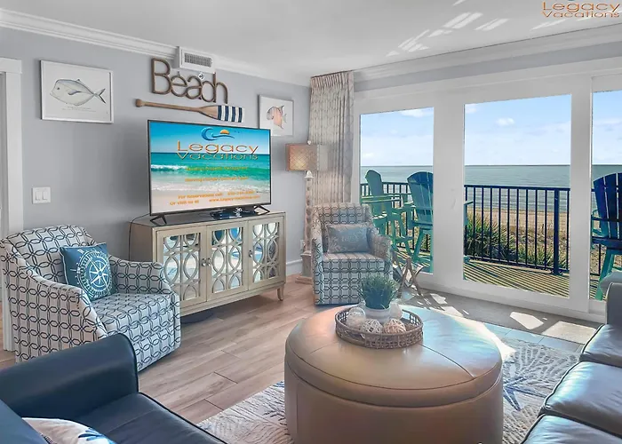 So 401 - Lovely Remodeled 3 Bd Beachfront Condo!
