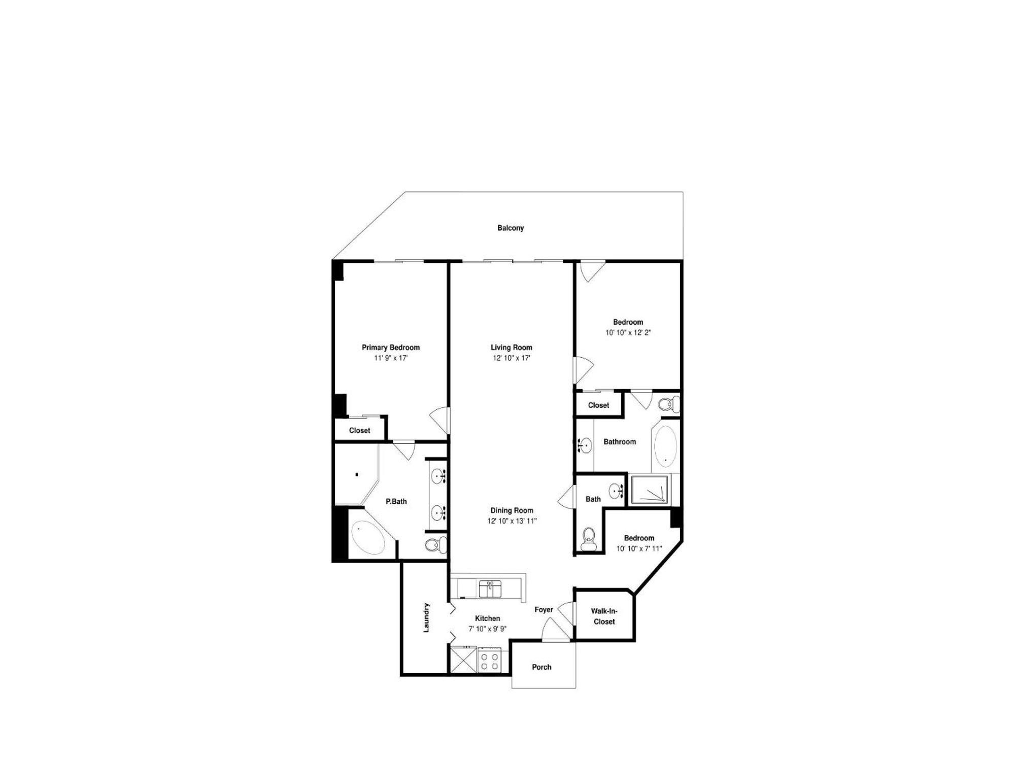 Waterscape A303 Apartment *