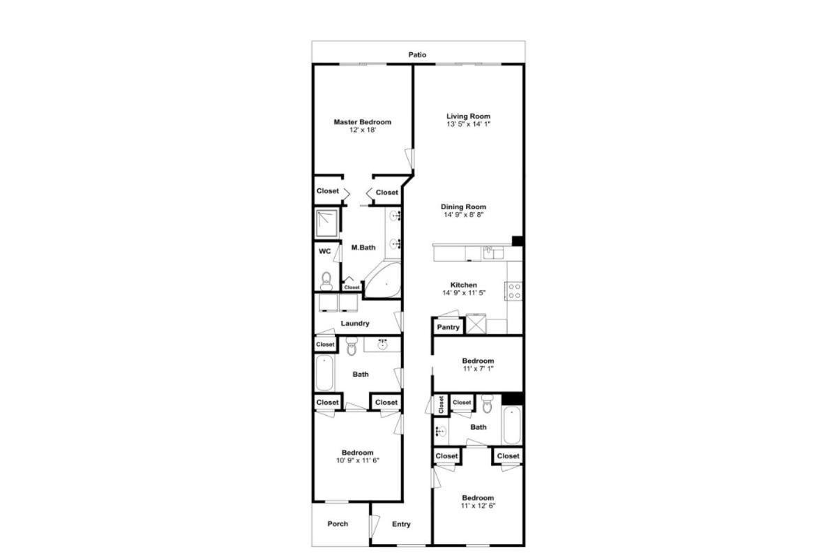 Az 102- 4bd Gulf Front Condo-3 Kings -1 Queen Bed! Apartment