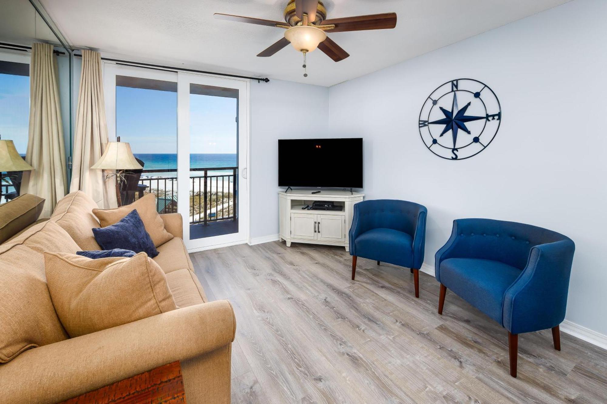 Nautilus 2609 Gulf View 2 Bedroom 6th Floor Free Service Fort Walton Beach