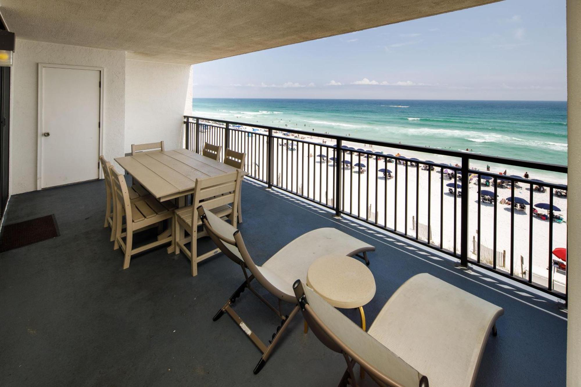 Nautilus 1501 - Gulf Front 2 Bedroom - 5th Floor - Huge Wrap Around Balcony *