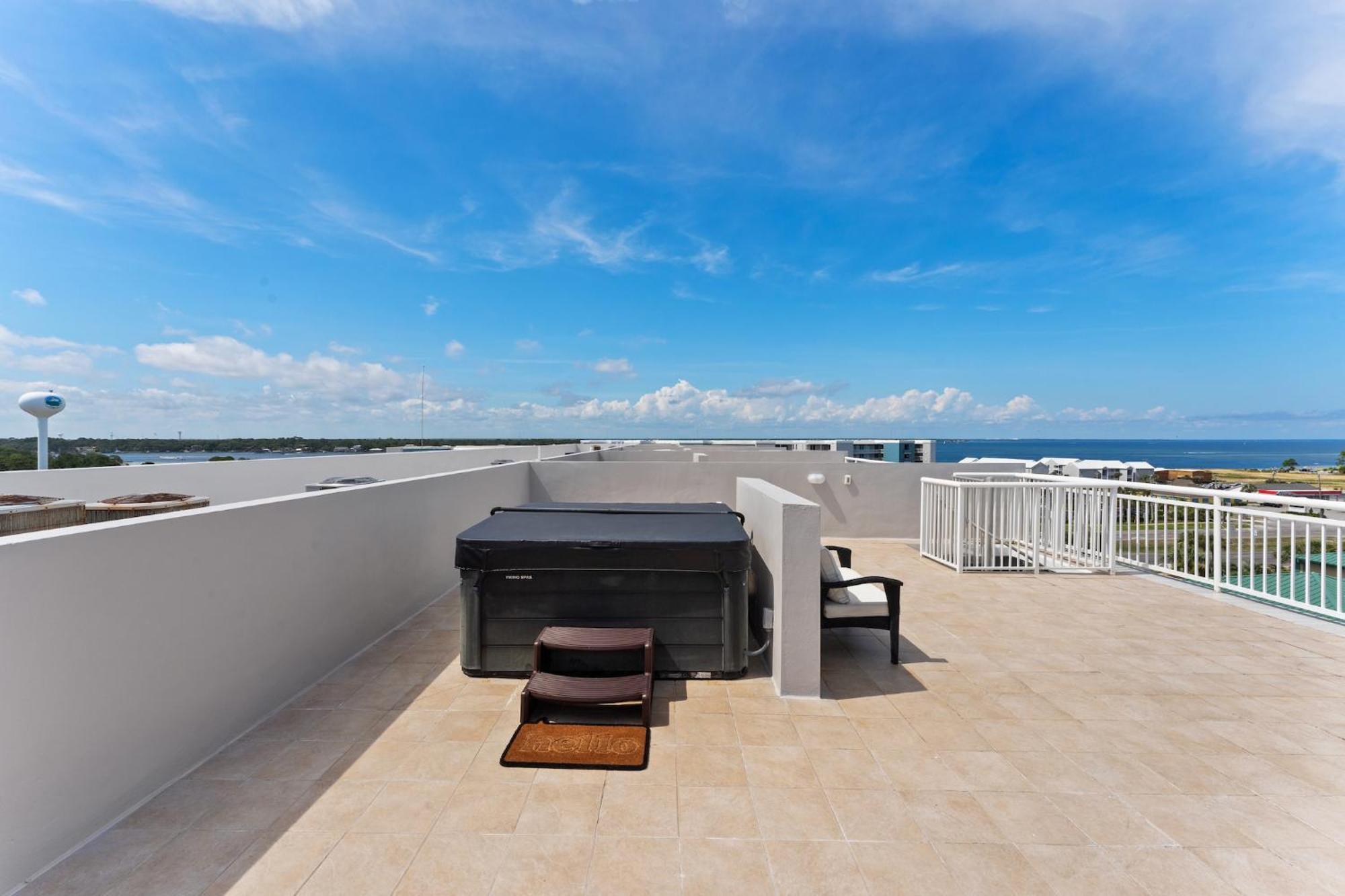 Holiday home Destin West Ph01 - Penthouse With Hot Tub On Private Rooftop Terrace - Views! Fort Walton Beach