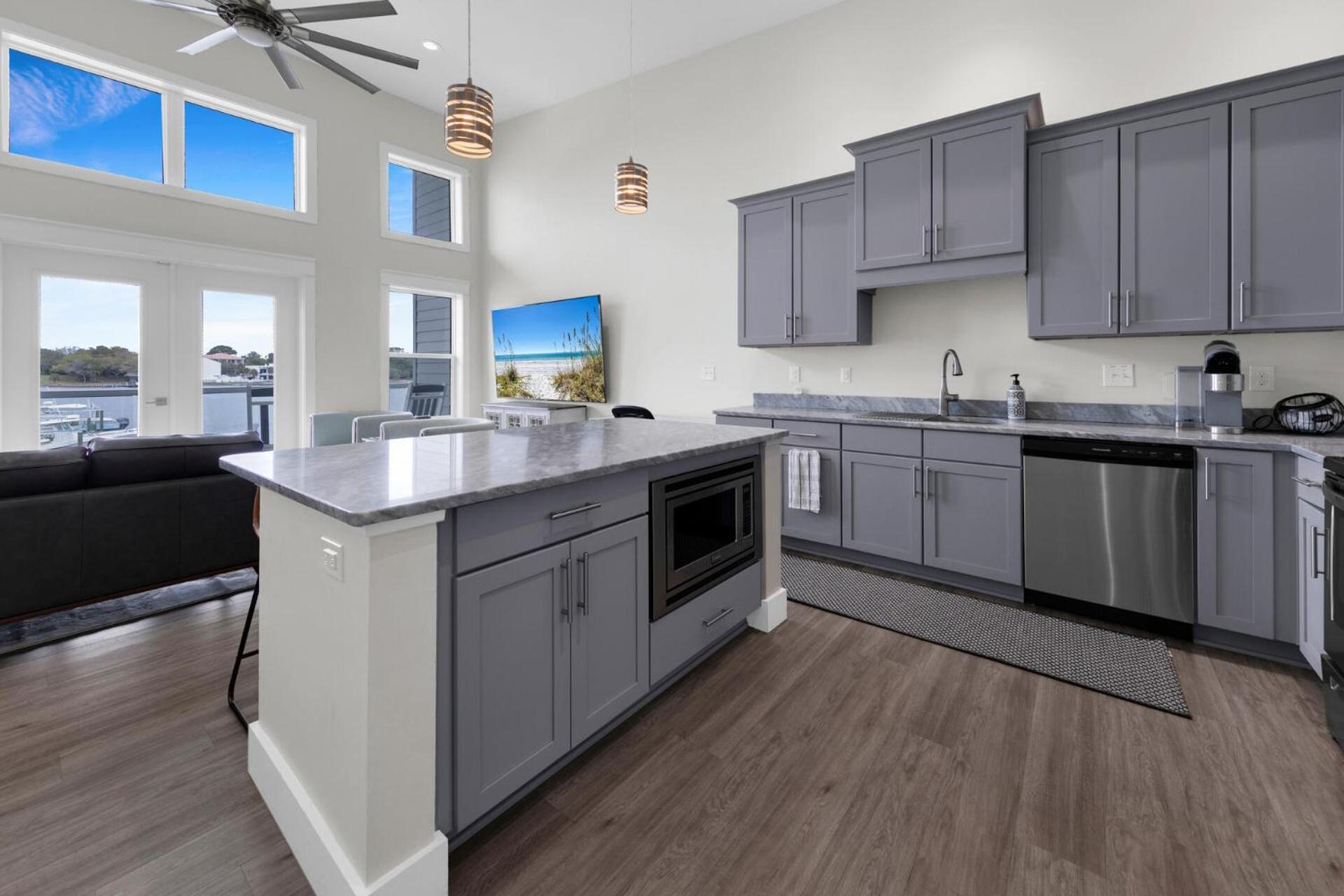 Completely Coastal Spacious Townhome With Harbor Views A Dock And Community Pool Holiday home