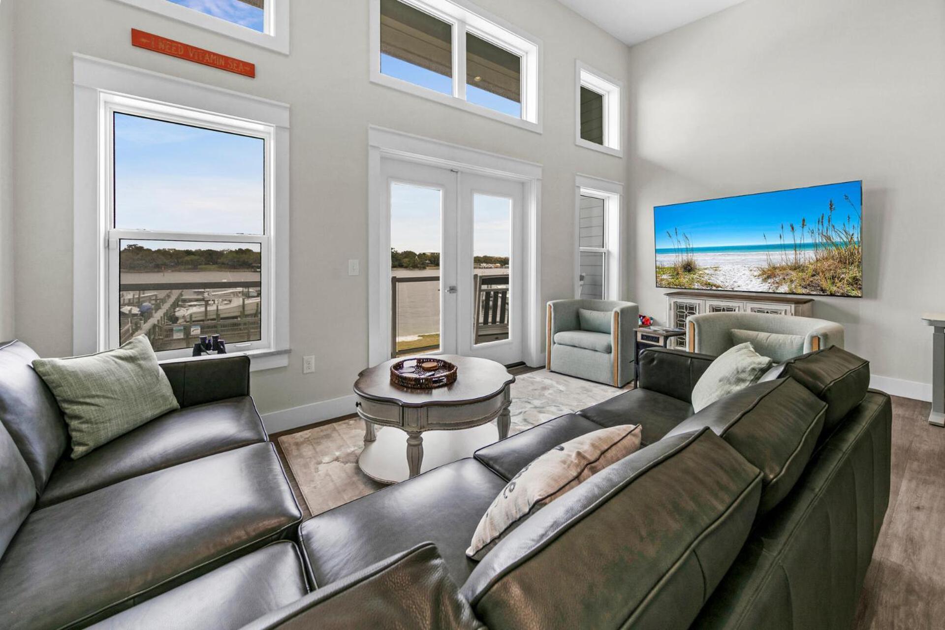 Completely Coastal Spacious Townhome With Harbor Views A Dock And Community Pool * Fort Walton Beach