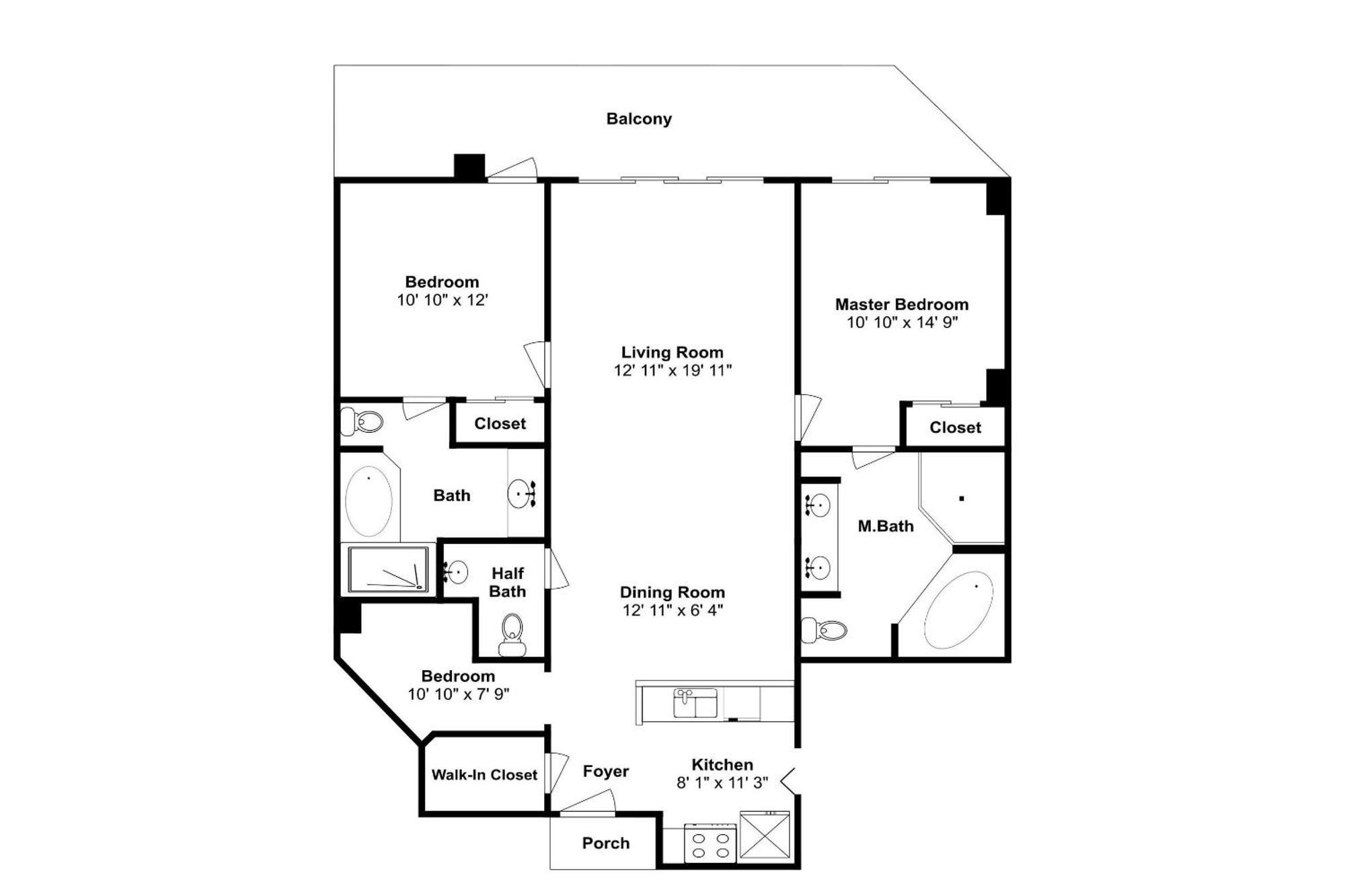 Apartment Waterscape B503 *