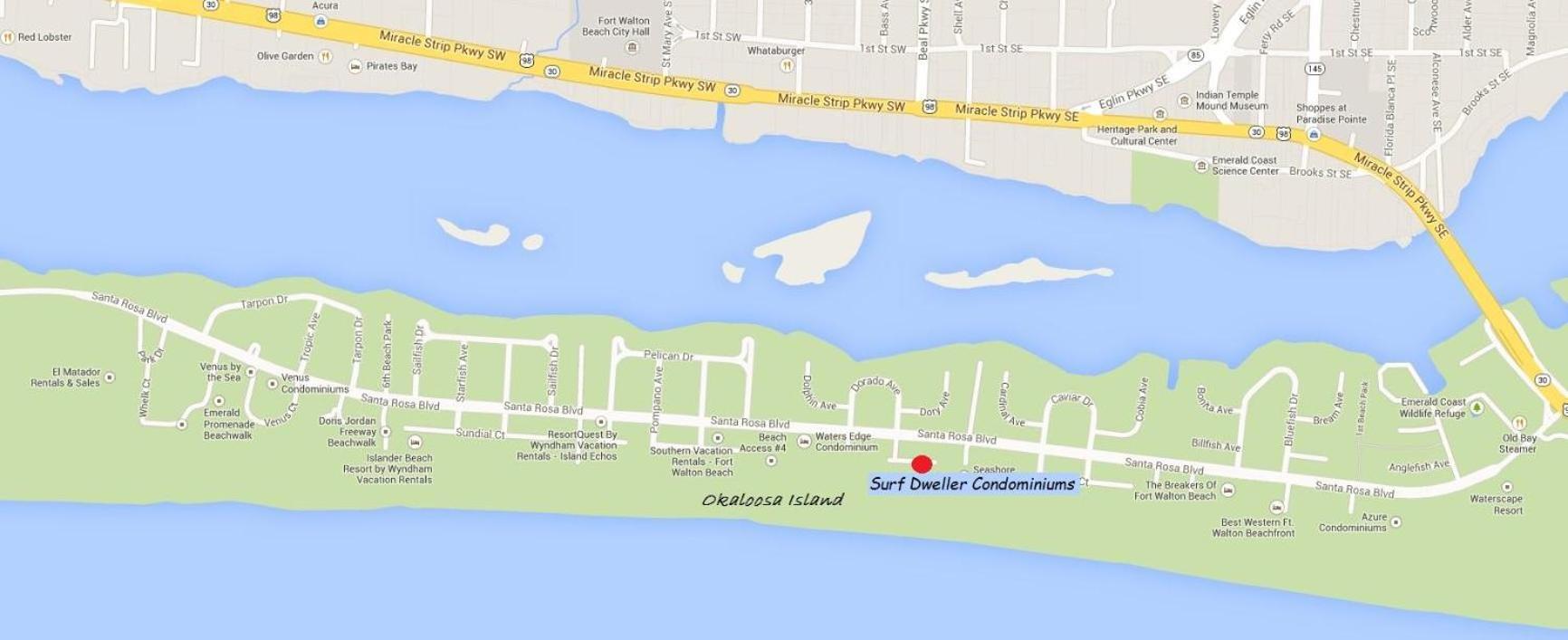 Surf Dweller 409 Apartment Fort Walton Beach