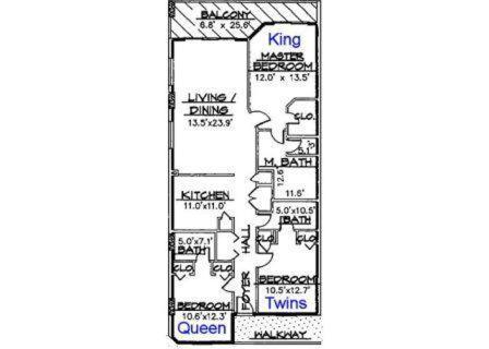 Apartment Gulf Dunes 401 - Ocean Eyes Fort Walton Beach