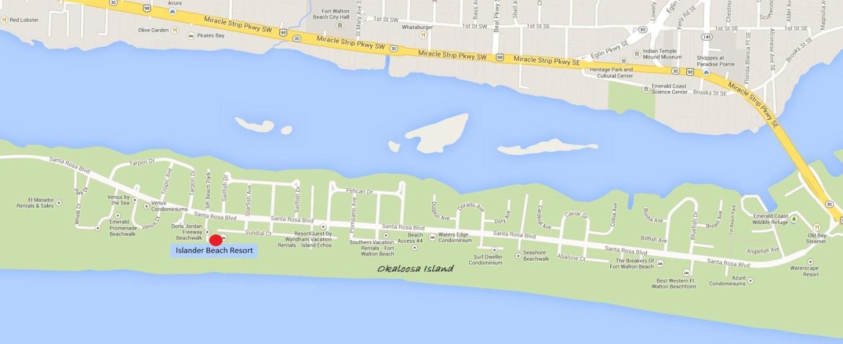 Islander 606 Apartment Fort Walton Beach