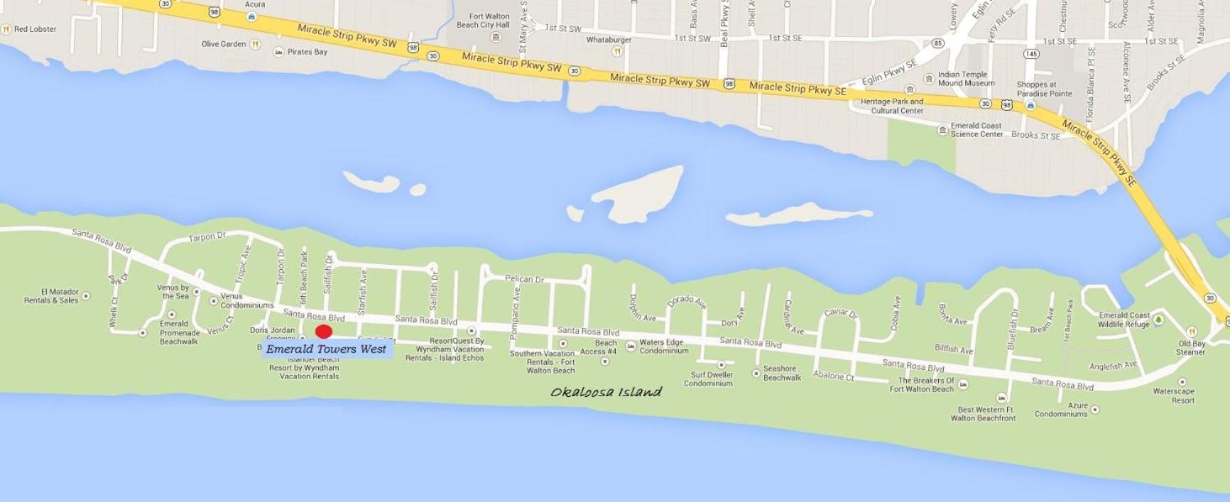 Emerald Twrs West 1004 Apartment Fort Walton Beach