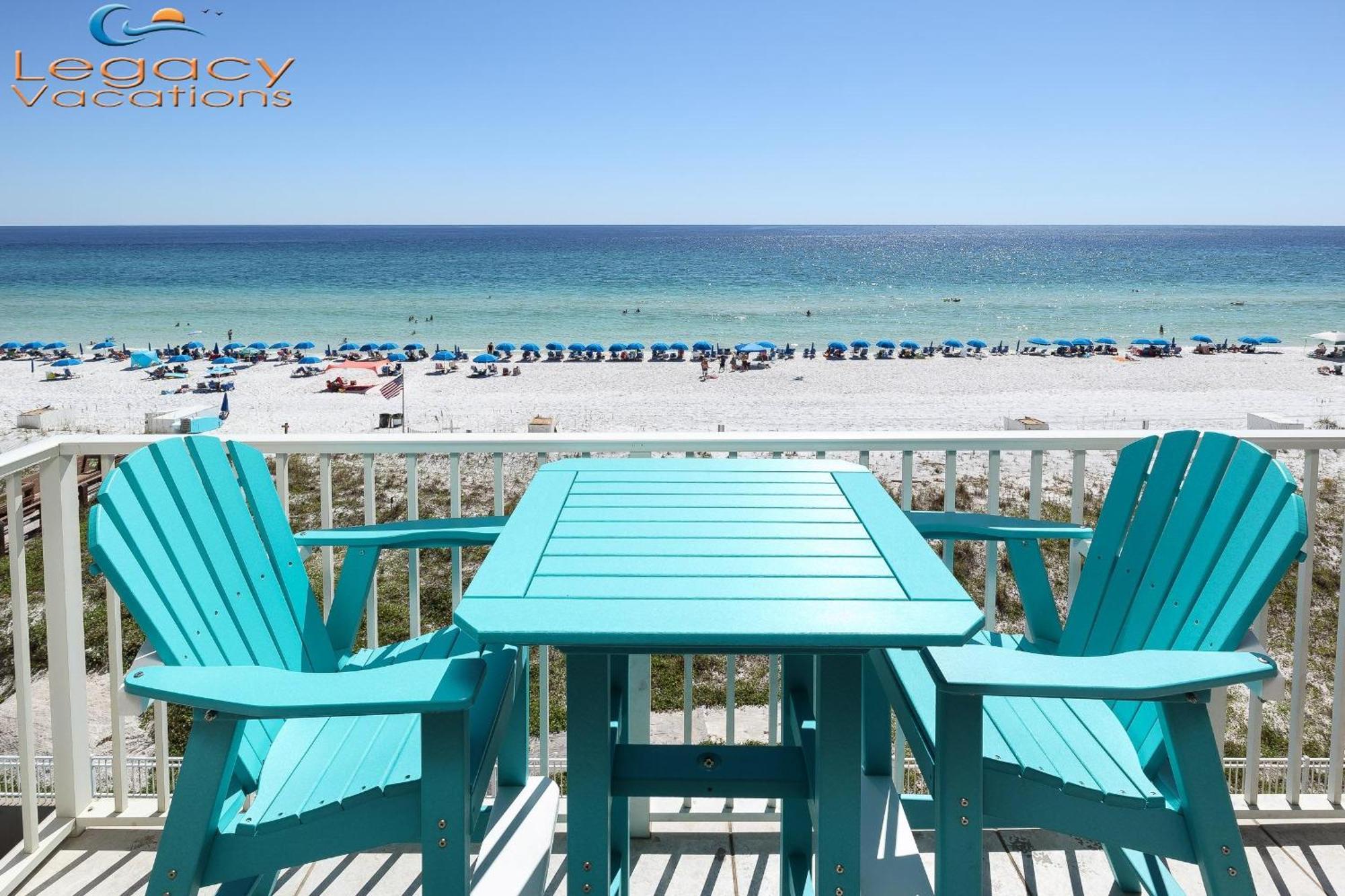 Ip510-beautifully 3bd Beachfront-beach Service Apartment Fort Walton Beach