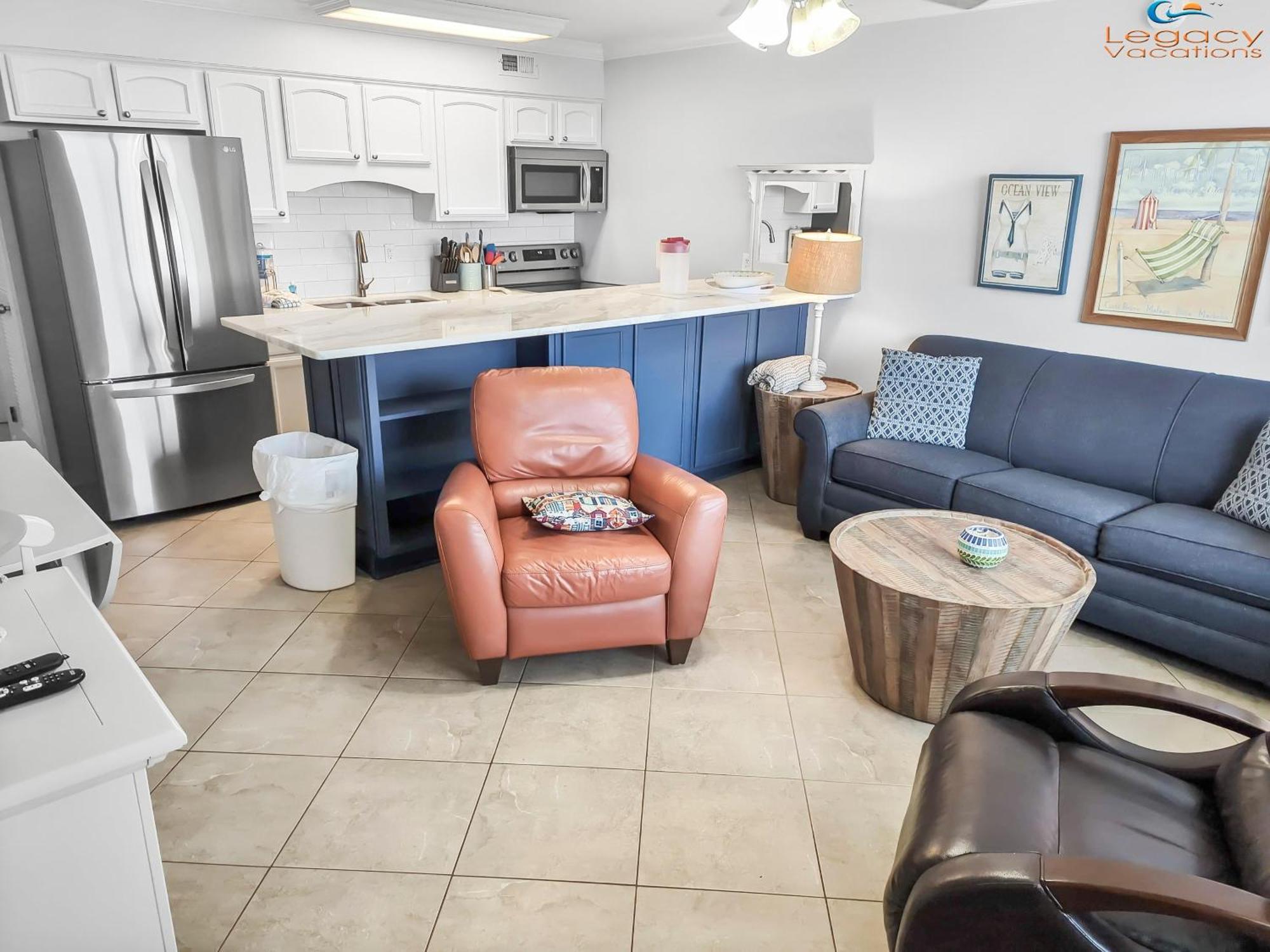 Is9-cozy Upstairs Beachfront - King Beds Apartment Fort Walton Beach