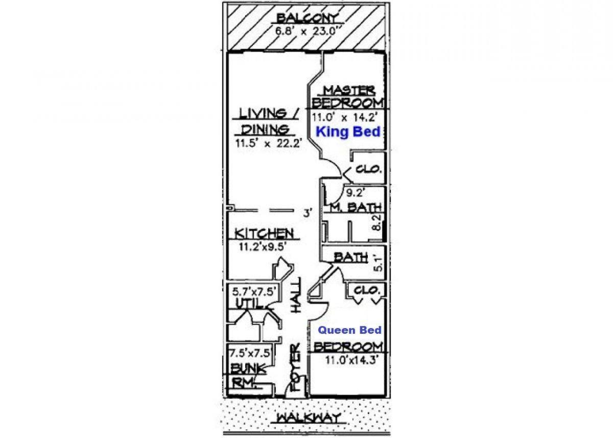Apartment Gulf Dunes 308 - Seashell Symphony Fort Walton Beach