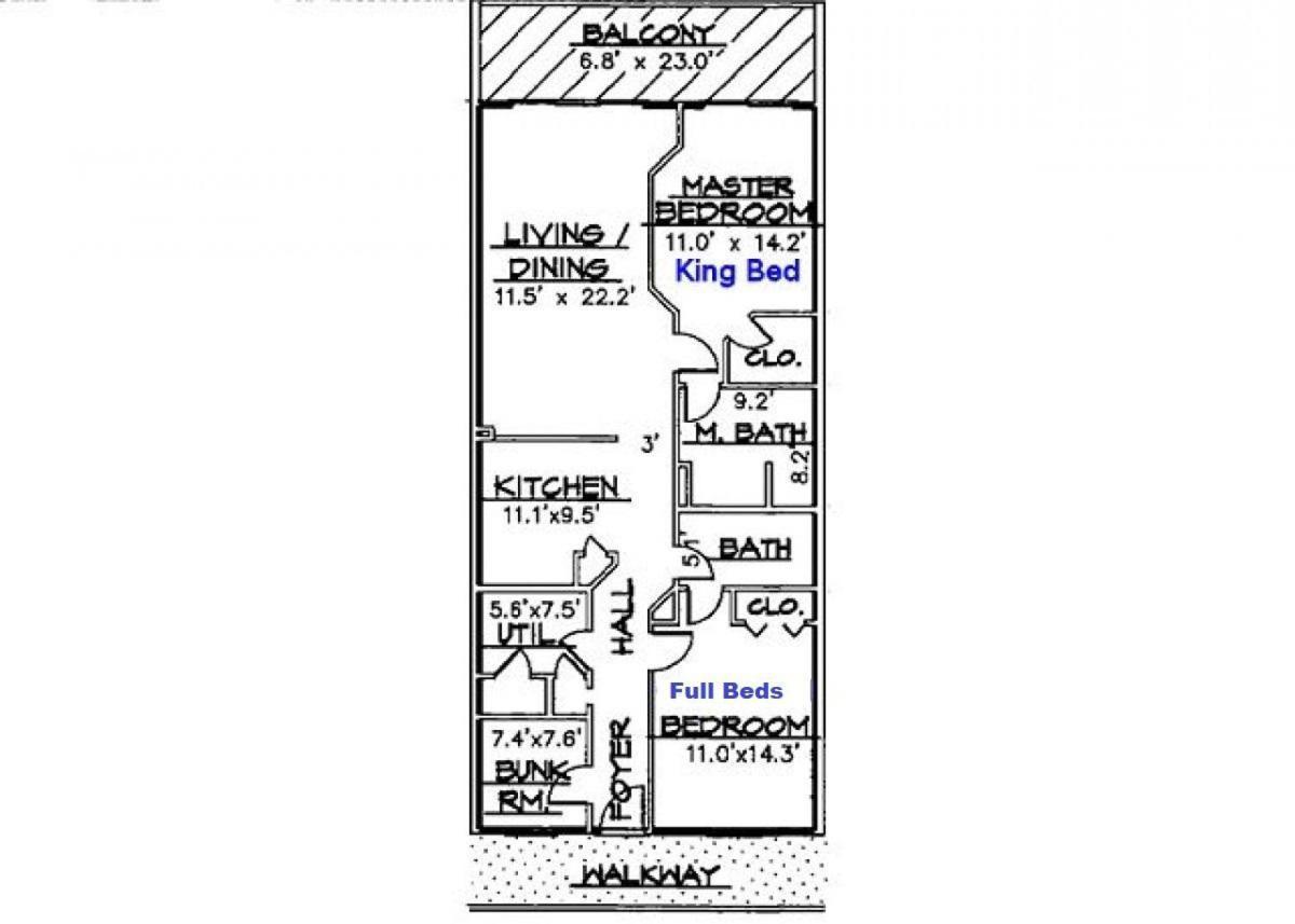 Gulf Dunes 316 Apartment *