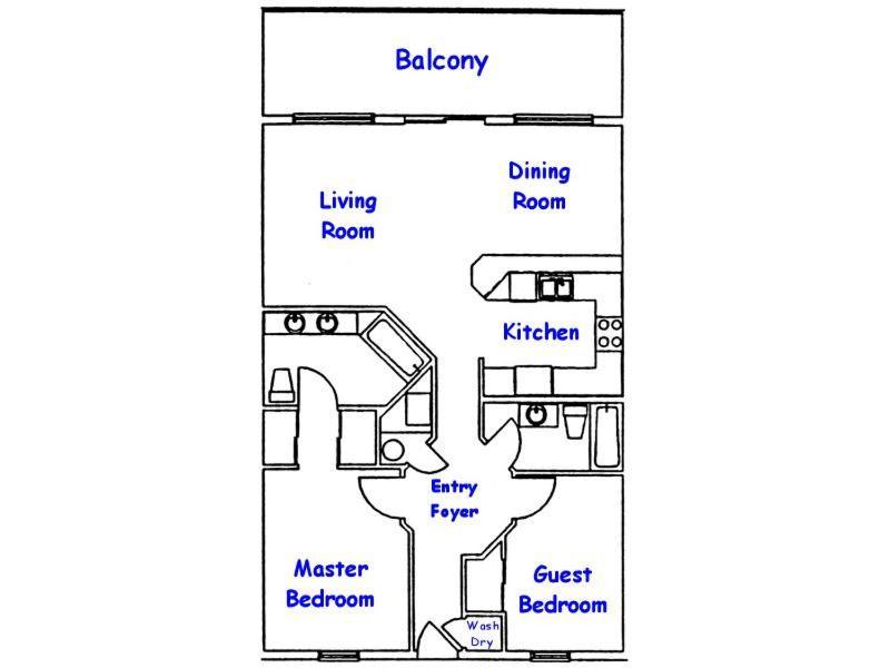 Apartment Islander 6007 - Sunrise Haven Fort Walton Beach