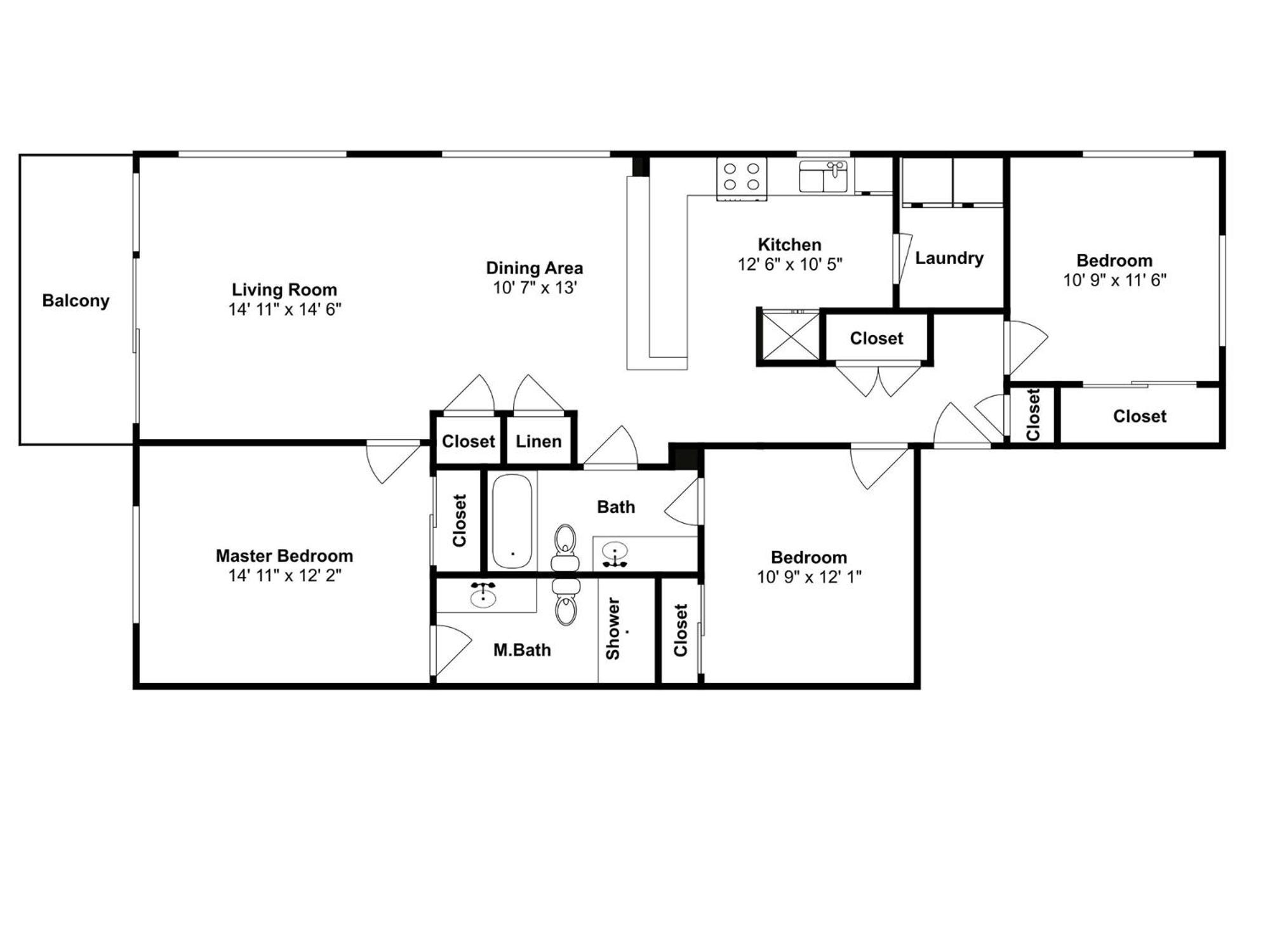Stunning In Walton With Heated Swimming Pool, Outdoor Swimming Pool And 3 Bedrooms Apartment