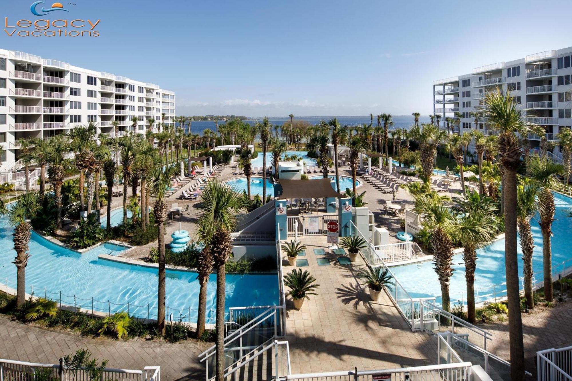 Destin West Pelican#408-resort Corner Lazy River! *