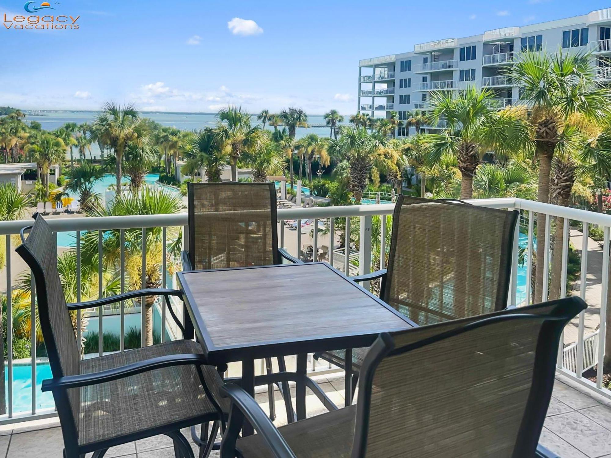 Destin West Pelican#408-resort Corner Lazy River! *