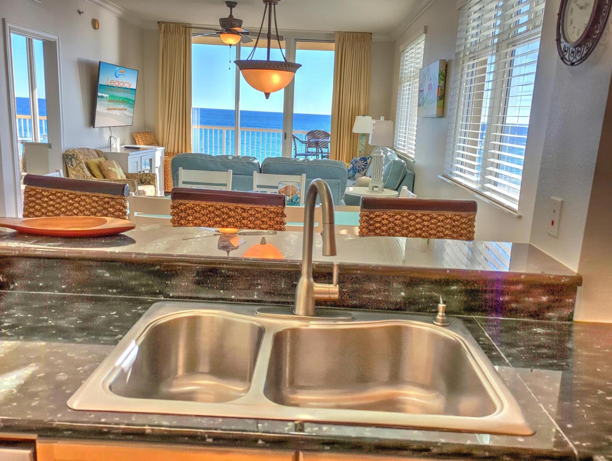 Apartment Azure 418-glorious Gulf-front Views- Luxury 4 Bdrm *