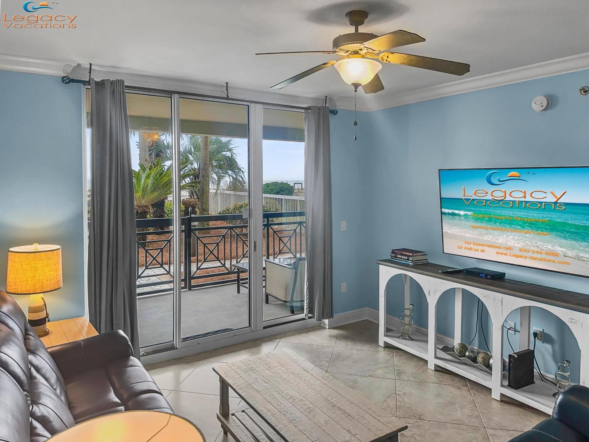Az 115 - Beautiful Poolside 4 Bd Beachfront Fort Walton Beach
