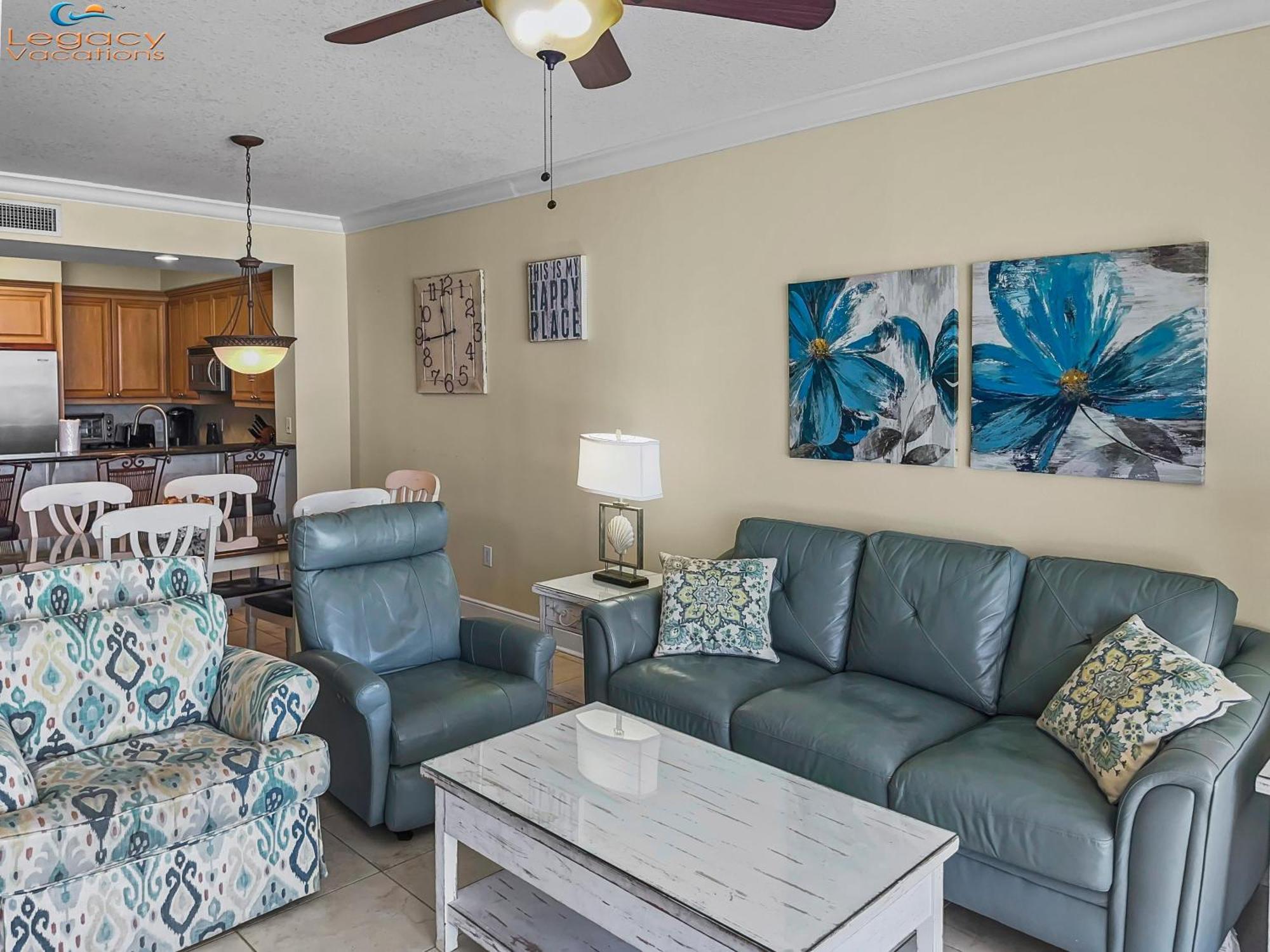 Azure #413- 3 Bd Beachfront - King Beds! Apartment *